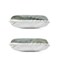 Stupell Industries Mountain Views in Muted Tones 2 Piece Outdoor Printed Pillow Set, design by Ethan Harper, 14 x 7 x 20